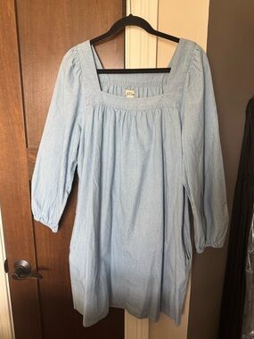 Square neck J Crew Casual Dress
